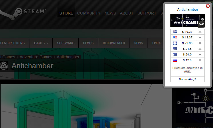 Steam All Region Price Checker